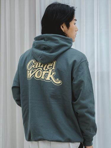 Newtro 80 Logo Hoodie _ Deep Green - CAMELWORK - Modalova