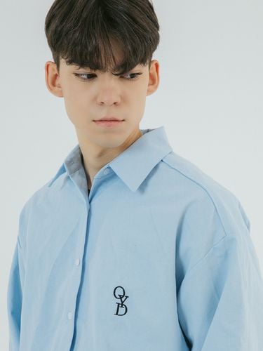 Logo Symbol Over Shirt _ Sky Blue - OYD-[archive] - Modalova