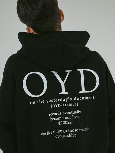 Back Works Hoodie _ Black - OYD-[archive] - Modalova