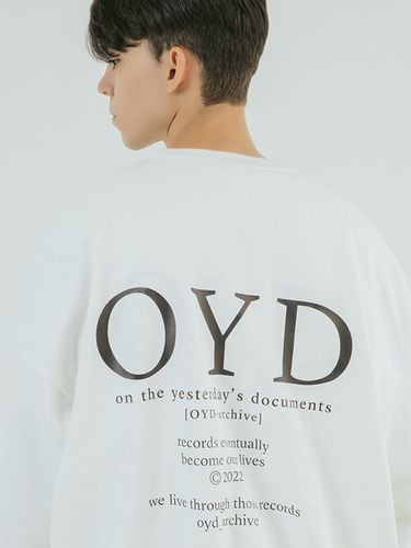 Back Words Sweatshirt _ White - OYD-[archive] - Modalova