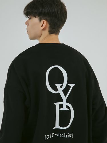 Back Logo Sweatshirt _ Black - OYD-[archive] - Modalova