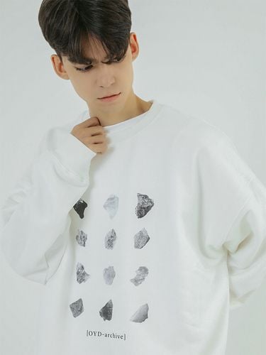 Stones Sweatshirt _ White - OYD-[archive] - Modalova