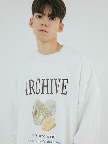 Archive Type.1 Sweatshirt _ White - OYD-[archive] - Modalova