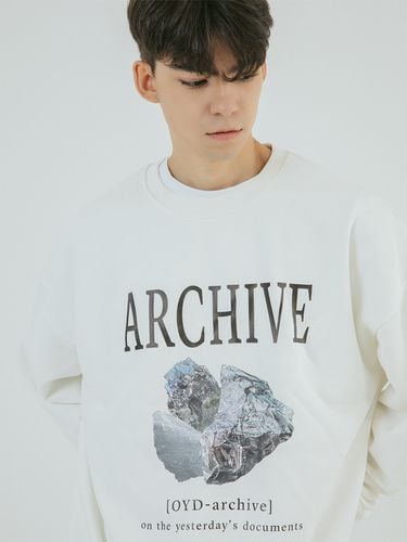 Archive Type.2 Sweatshirt _ White - OYD-[archive] - Modalova