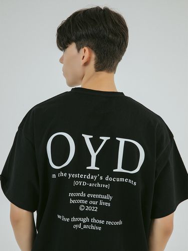 Back Words Shirt _ Black - OYD-[archive] - Modalova