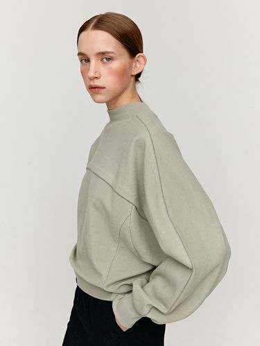 Divided Volume Sweatshirt_2 Colors - MOHAN - Modalova