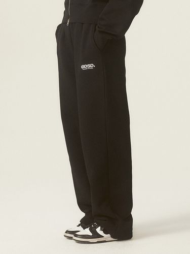 Logo Two-Way String Wide Sweatpants_Black - ODD STUDIO - Modalova