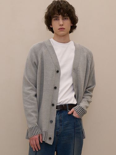 Day Texture Cardigan [Gray] - Millo Archive - Modalova