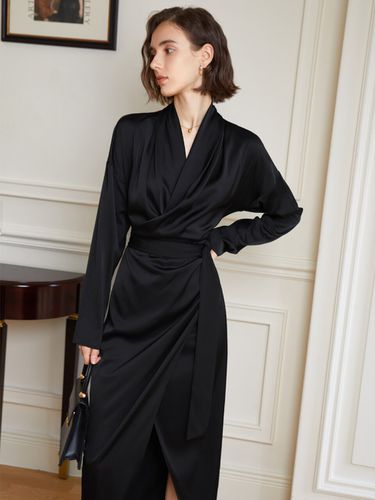 YY Draped Shirt Dress - yyiam - Modalova