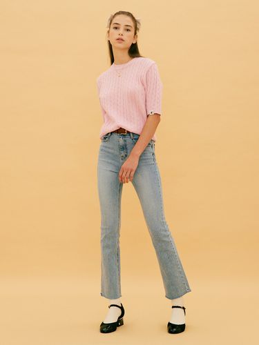 Boots Cut Denim Pants Y22-02 - Your name Here - Modalova