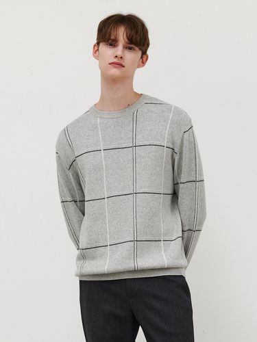 Cashmere Check Knit - MIND BRIDGE women - Modalova