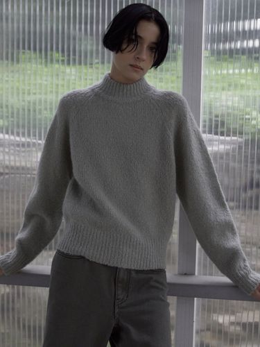 Cota Mockneck Sweater_Ash Mint - H8 - Modalova