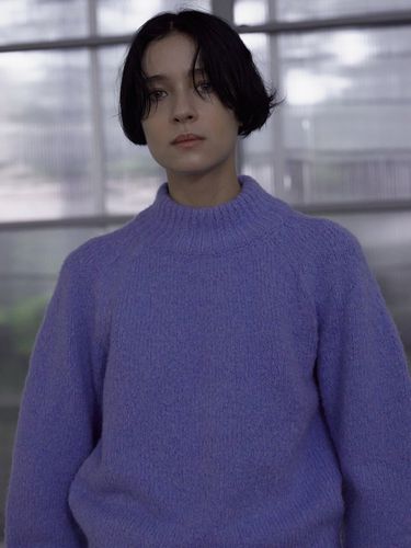 Cota Mockneck Sweater_Very Peri - H8 - Modalova