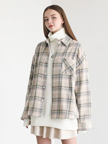 Snow Oversized Checkered Shirt - AVANDRESS - Modalova