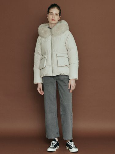 Fur Down Jacket - LeftSeoul - Modalova