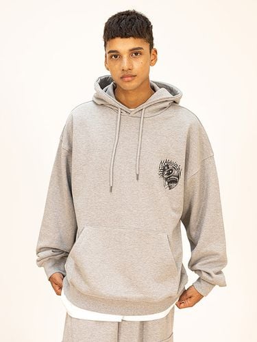 Roar Oversized Hoodie _ Grey - MASSNOUN - Modalova