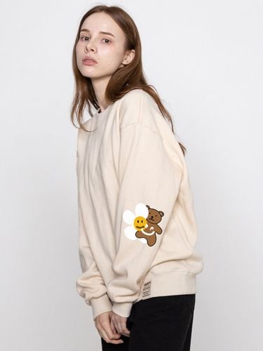 Elbow Flower Bear Smile Sweatshirts _ - GRAVER - Modalova