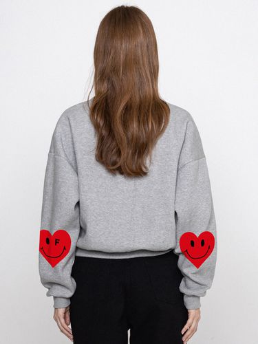 Elbow Heart Smile Crop Sweatshirts _ - GRAVER - Modalova