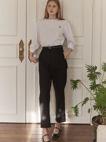 Tomboy Cotton Pants (Black) - NONLOCAL - Modalova