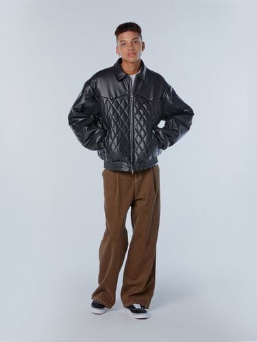 Ms Eco Leather Quilted Jumper - INSTANTFUNK - Modalova