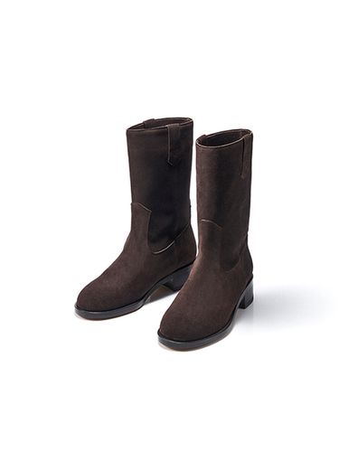 CM22RMB301 R.Middle Boots S.D Brown - COAGMENT - Modalova