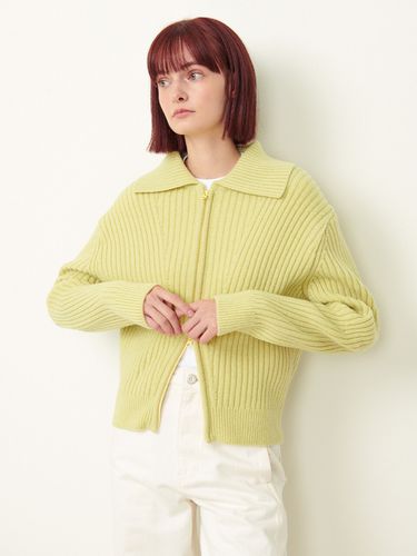 Eve Zip Up Knit Cardigan - OSTKAKA - Modalova