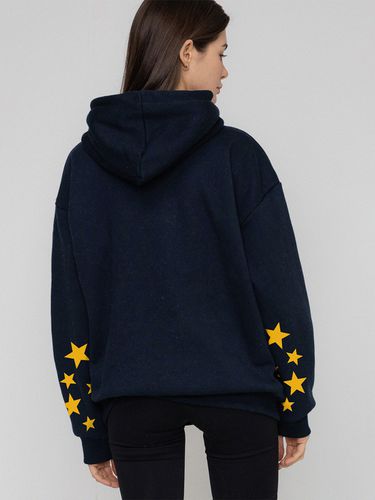 Elbow Five Star Hoodie - Navy - GRAVER - Modalova