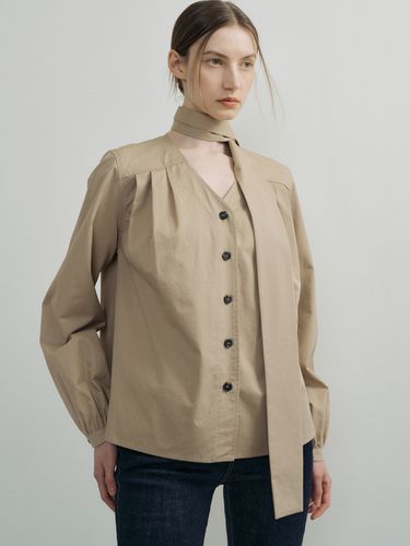 Trench Tie Blouse - octette - Modalova