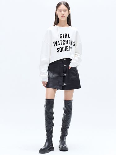 Girls Logo Crop Sweatshirt - HAE BY HAEKIM - Modalova