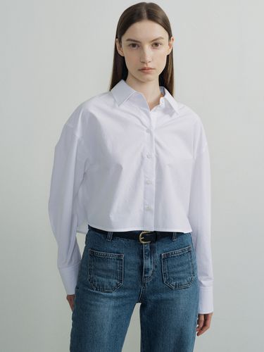 Cotton Cropped Shirt - octette - Modalova