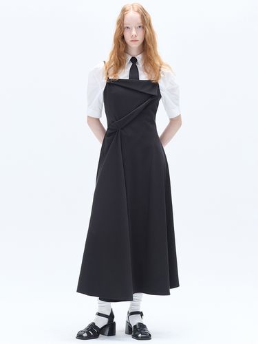 Strap Flare Dress - Black - HAE BY HAEKIM - Modalova