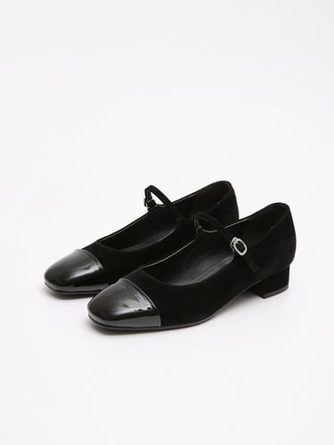 Ladies Velvet Square Toe Pumps (3cm) - MAC MOC - Modalova