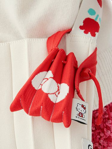 Lucky Pleats Knit Nano Bag_Hello Kitty Barbados - JOSEPH & STACEY - Modalova