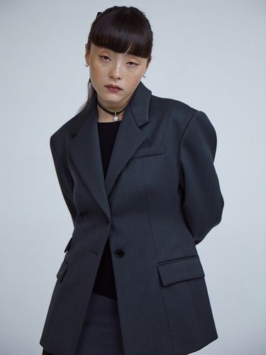 S Lady Wool Jacket_Grey - The Aperture - Modalova