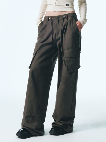 Wide Cargo Pants_Khaki - CITYBREEZE - Modalova