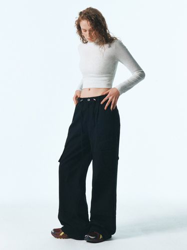 Wide Cargo Pants_Black - CITYBREEZE - Modalova