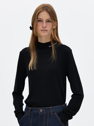 Turtle Neck Knit_Black - DEPOUND - Modalova