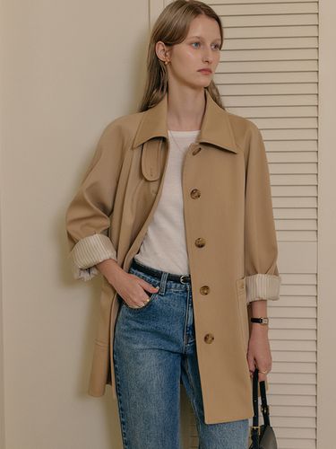 Nicky Half Trench Coat - LOOKAST - Modalova