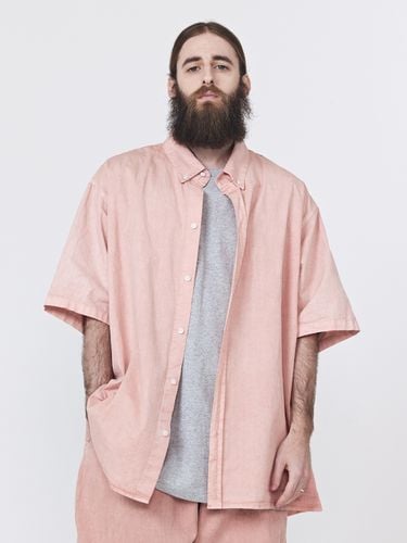 CB Pigment Dyed Oversized Fit Short Sleeve Shirt - CARGOBROS - Modalova