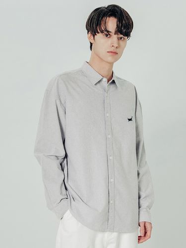 Oxford Shirt_Grey - ADHOC - Modalova