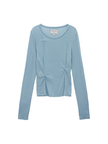 Pinched Slim Top_Sky - Matin Kim - Modalova