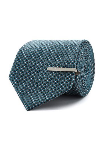 Classic Geometry Solid Tie - STCO - Modalova