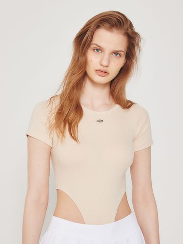 Basic Bodysuit (Beige) - CRANK - Modalova