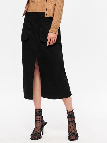 Cotton Cargo Maxi Skirt - Black - GENERAL IDEA - Modalova