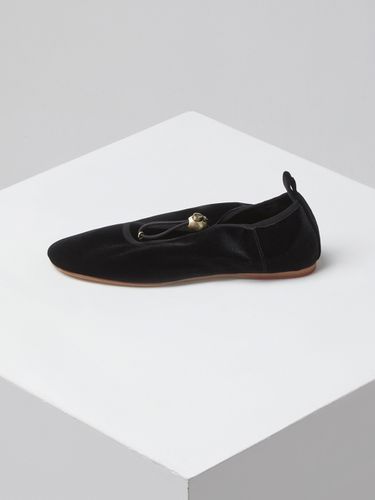 Luv String Flats_Velvet Black - Archivepke - Modalova