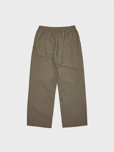 Office Casual Banding Pants_Khaki - TLEYOUNG - Modalova