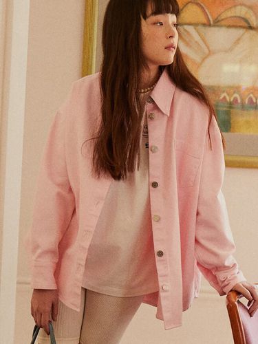 Diana Oversized Jacket_Pink - The Aperture - Modalova