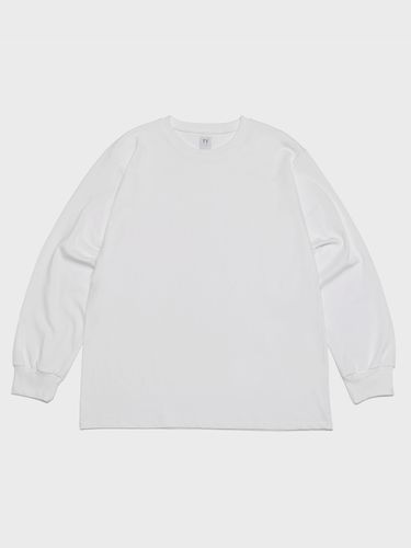 Newcomer Basic Long Sleeve_White - TLEYOUNG - Modalova