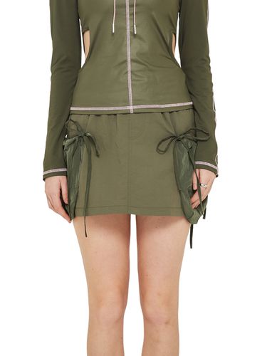 Big Pocket String Skirt (Khaki) - CRANK - Modalova