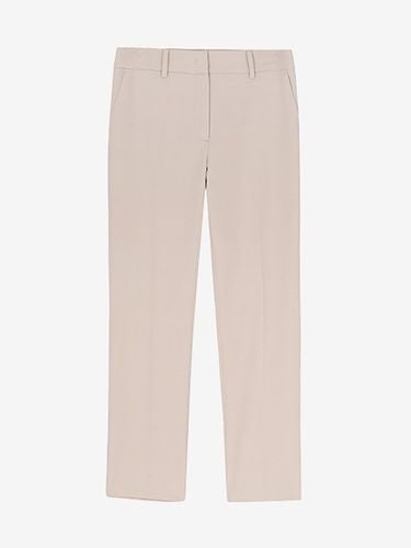 Slim Basic Slacks _ Beige - ADHOC - Modalova